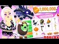 ADOPT ME BRAND NEW UPDATE! Buying ALL New Halloween Items + Pets! Huge Robux Spending Spree