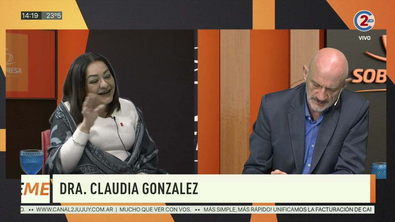 Sobremesa: Claudia Gonzalez