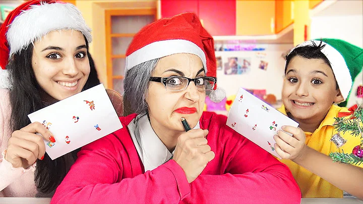 MAI SCRIVERE LA LETTERINA A BABBO NATALE CON SCARY...