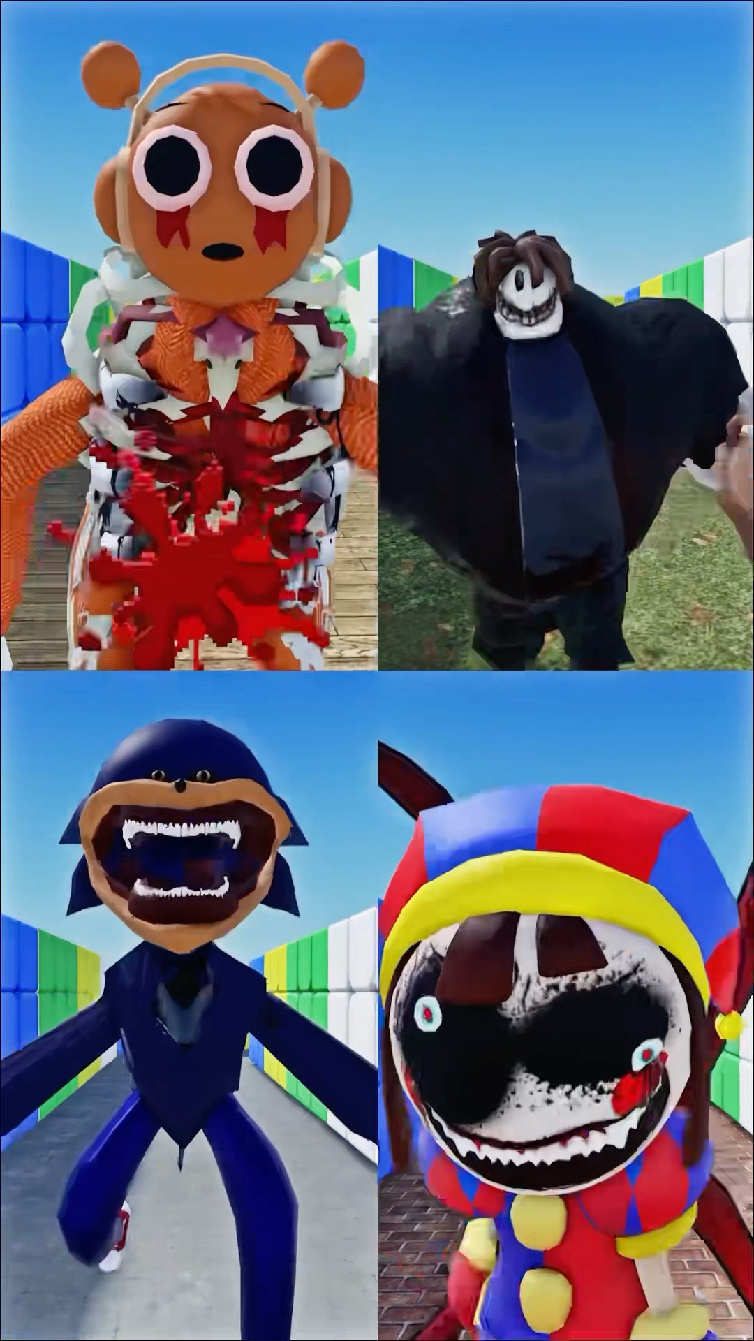 Sigma Boy Chase #sprunki #incredibox #roblox #digitalcircus #sonic #mario #pomni