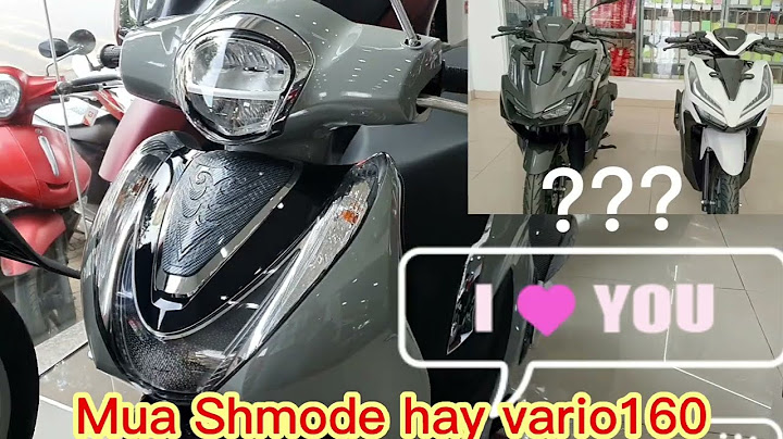 So sánh xe sh mode và xe vario 150 năm 2024