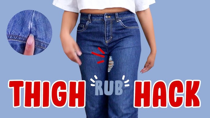 If you have inner thigh Jeans HOLES, do THIS! 