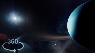 360° VR: Zooming into a Planet inside a Nebula [4K]