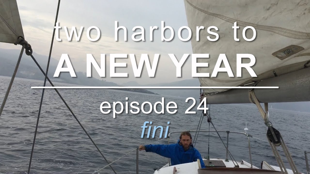 Sailing Vessel Triteia – Sailing from Catalina Island on New Years Day with a Dolphin escort