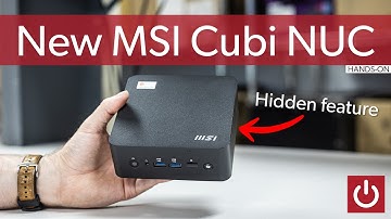 This MSI NUC Has An Awesome Trick!