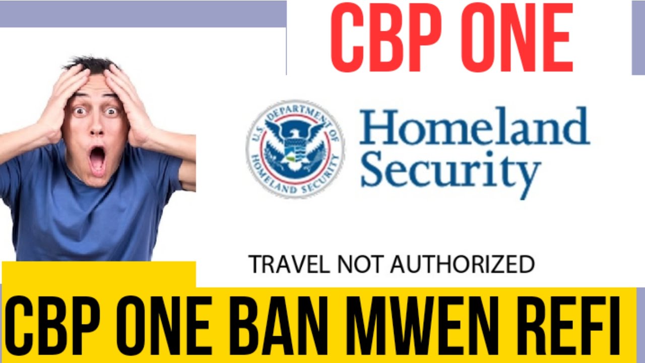 cbp one travel document not valid
