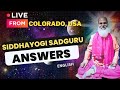 Question answers with a yogi  live from colorado usa