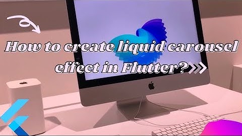 How to create Liquid Carousel effect in Flutter (using Gooey) ? #Flutter #LiquidCarousel #Gooey