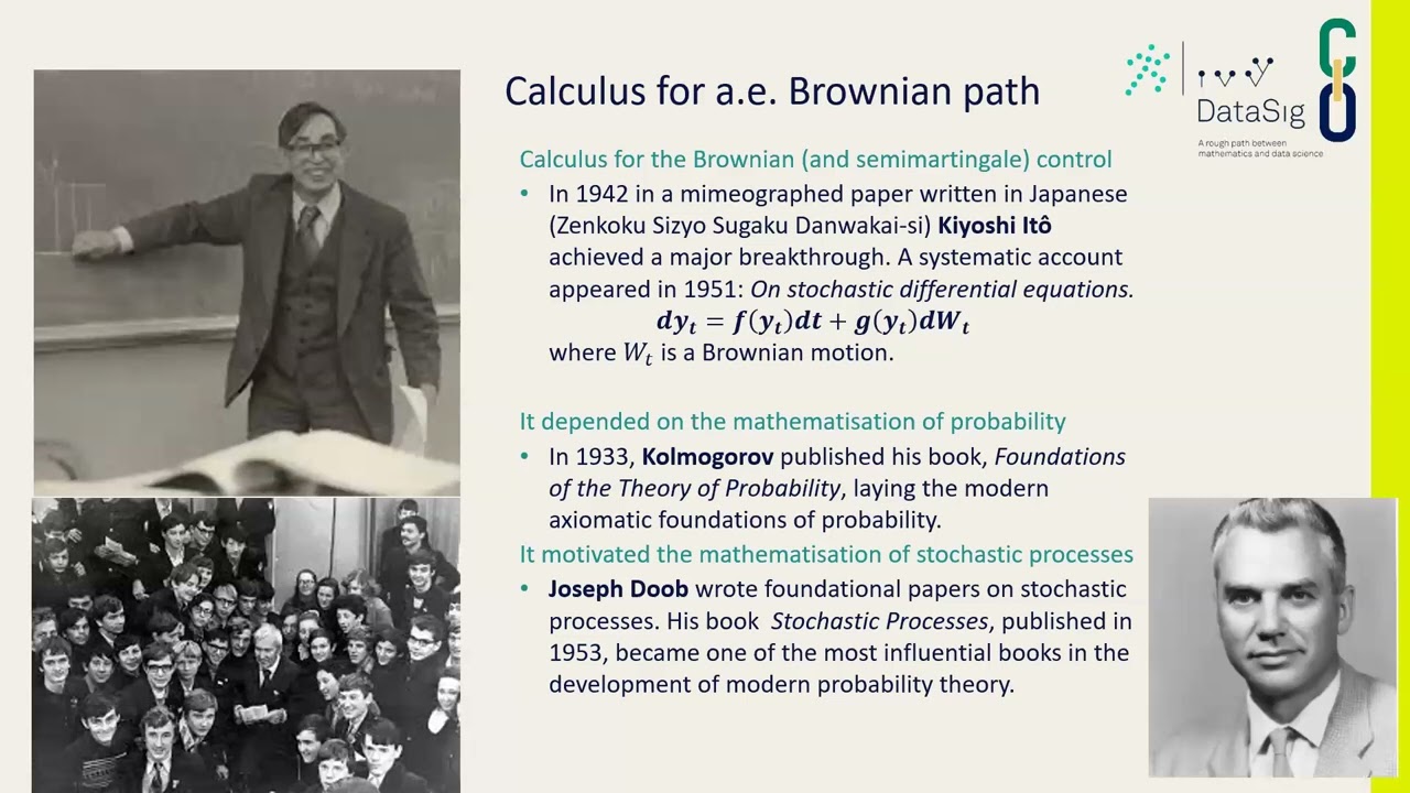 Terry Lyons's talk at the SNSL24