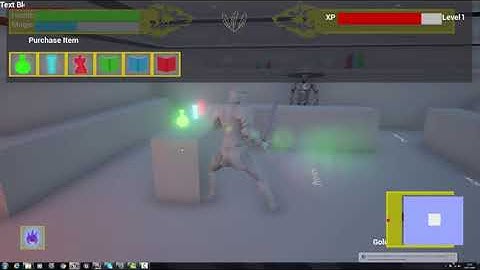 UE4 Shop Inventory System