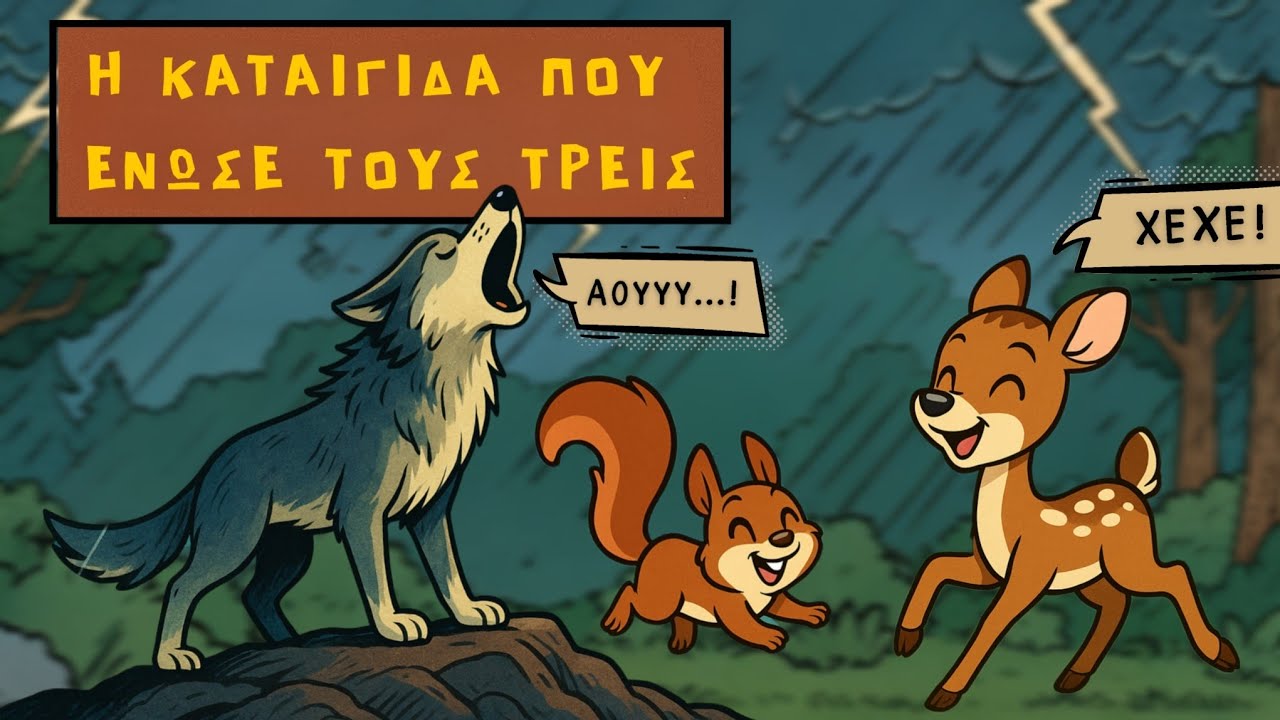 Η καταιγίδα που ένωσε τους τρεις! |Βίντεο-Κόμικ|