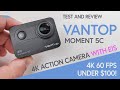 SUPER CHEAP 4K 60 FPS Action Camera with EIS  - Vantop Moment 5C - REVIEW (UNDER $100!!!)