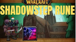 Shadowstep *RUNE* Guide Wow Season of Discovery