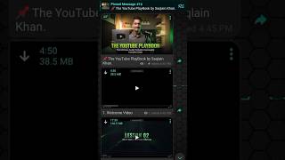 The YouTube PlayBook by Saqlain Khan | #saqlainkhan #youtubecourse #shorts