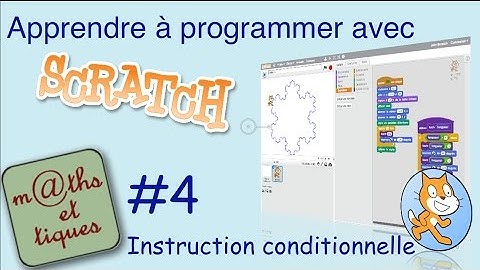 Apprendre à programmer avec SCRATCH #4