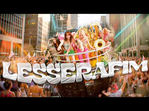 TWIXTOR CLIPS 4K LE SSERAFIM 'BOOMPALA' MV