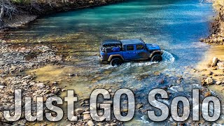 Solo Off Road in the Ozarks  Just GO!