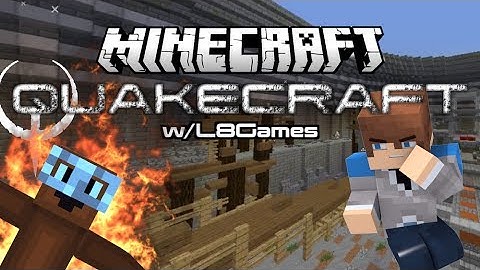 Minecraft MiniGame - QuakeCraft w/L8Games! [HD]