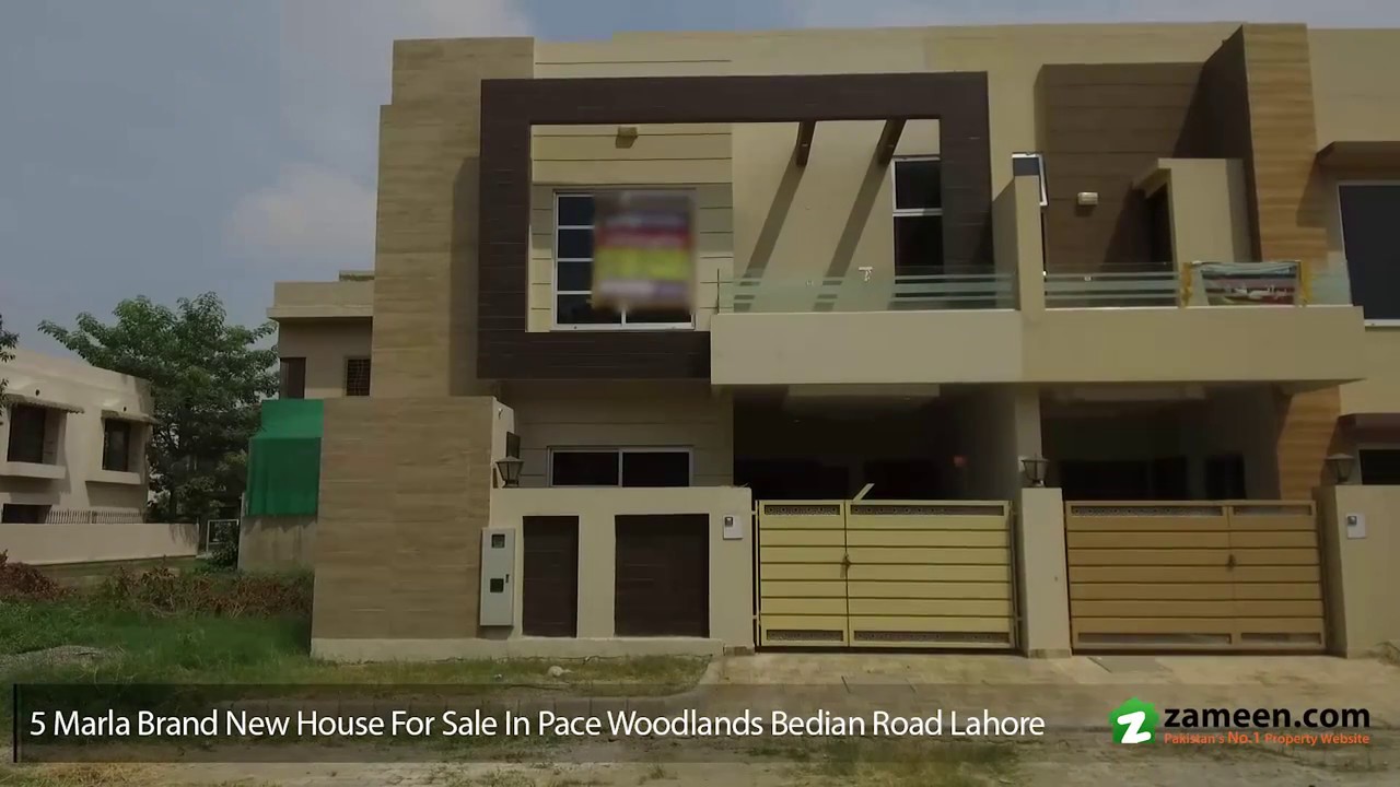 5 MARLA BRAND NEW HOUSE FOR SALE IN PACE WOODLAND HOUSING GATED SOCIETY