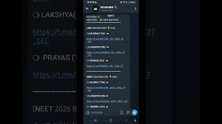 PW FREE LECTURES ON TG 👀🤟 | #shorts #pw #neet #jee