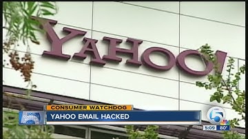 Yahoo email hacked