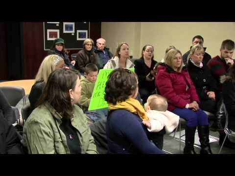 Fairview Elementary Parent Demonstration and meeting with Superintendent