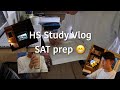 Finals week + SAT😱 Study VLOG| How I survive…