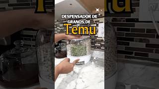 DISPENSADOR DE GRANOS DE TEMU/ Tienen que COMPRARLO