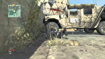 Throwing Knife Hits Claymore - Triple Kill (Infected) - MW3