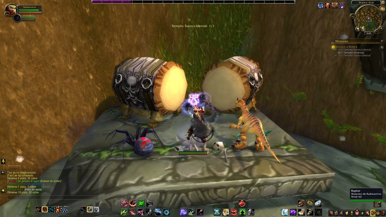 WoW Mision - Invocar a Shadra