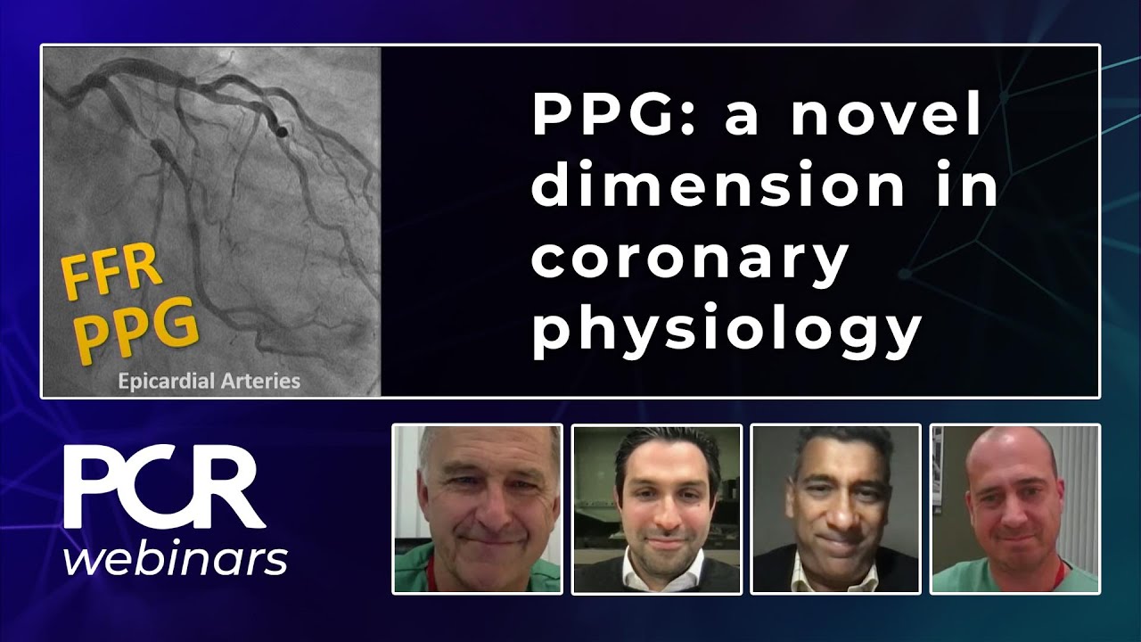 PPG: a novel dimension in coronary physiology - Webinar