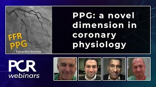 PPG: a novel dimension in coronary physiology - Webinar screenshot 1