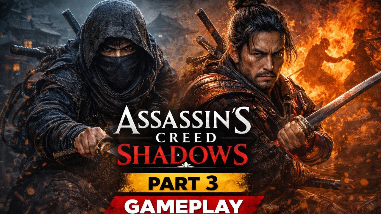 Assassin’s Creed Shadows – Part 3 | Epic Stealth, Samurai Combat & New Story Twists!
