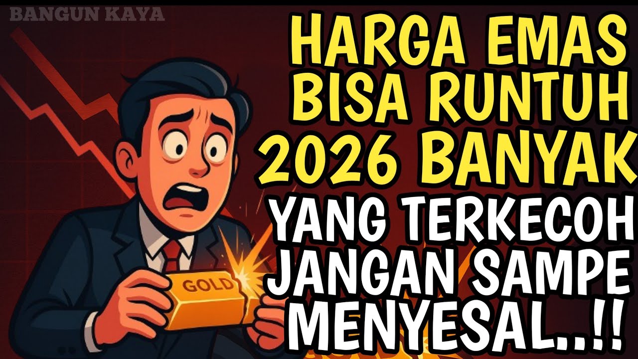 PREDIKSI KRISIS EMAS 2026 ‼️ Pakar Sudah Ingatkan, Jangan Lakukan Ini!