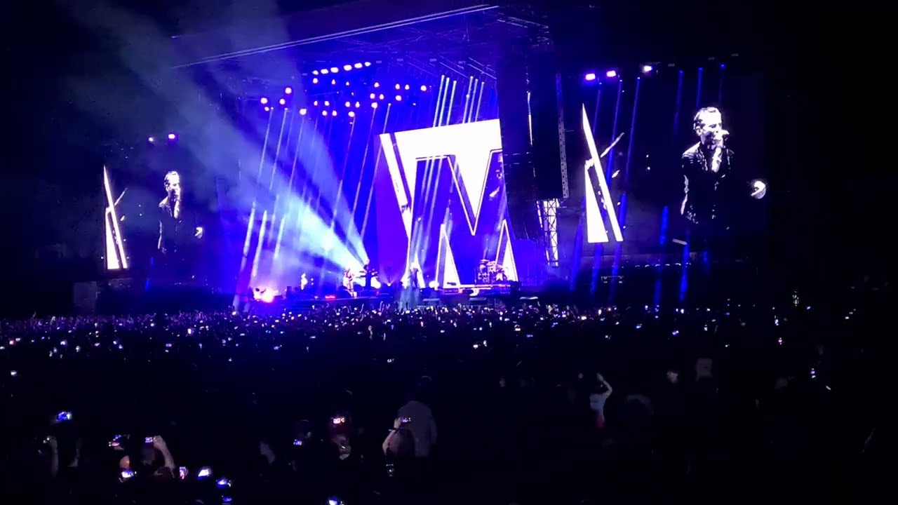 Depeche Mode - Never Let me Down Again 4K 28.5.2023 Bratislava, Slovakia