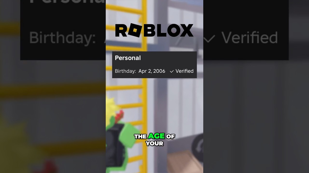 HOW To CHANGE Your Roblox ACCOUNT AGE YouTube 