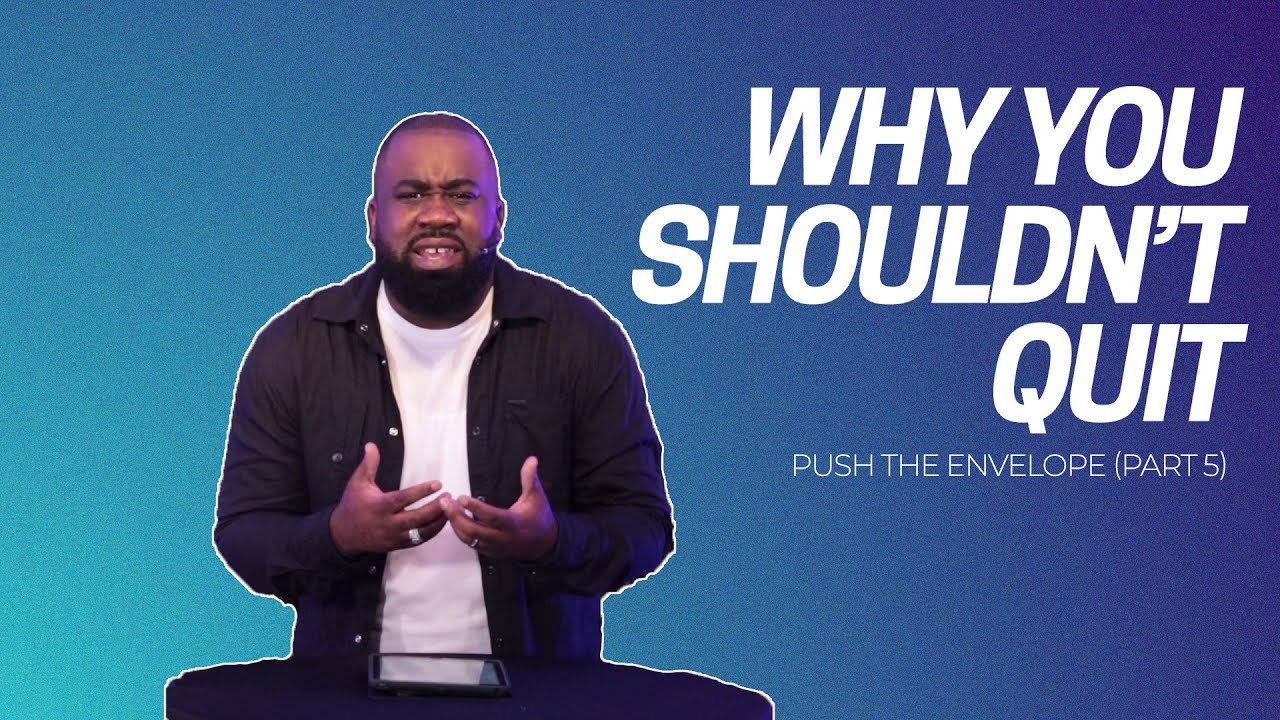 God Is NOT Through With You Yet (Push the Envelope | PART 5)