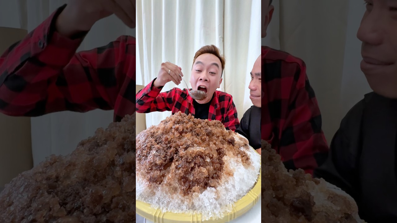 giant ice cream🤤巨大なアイスクリーム🤤 - YouTube