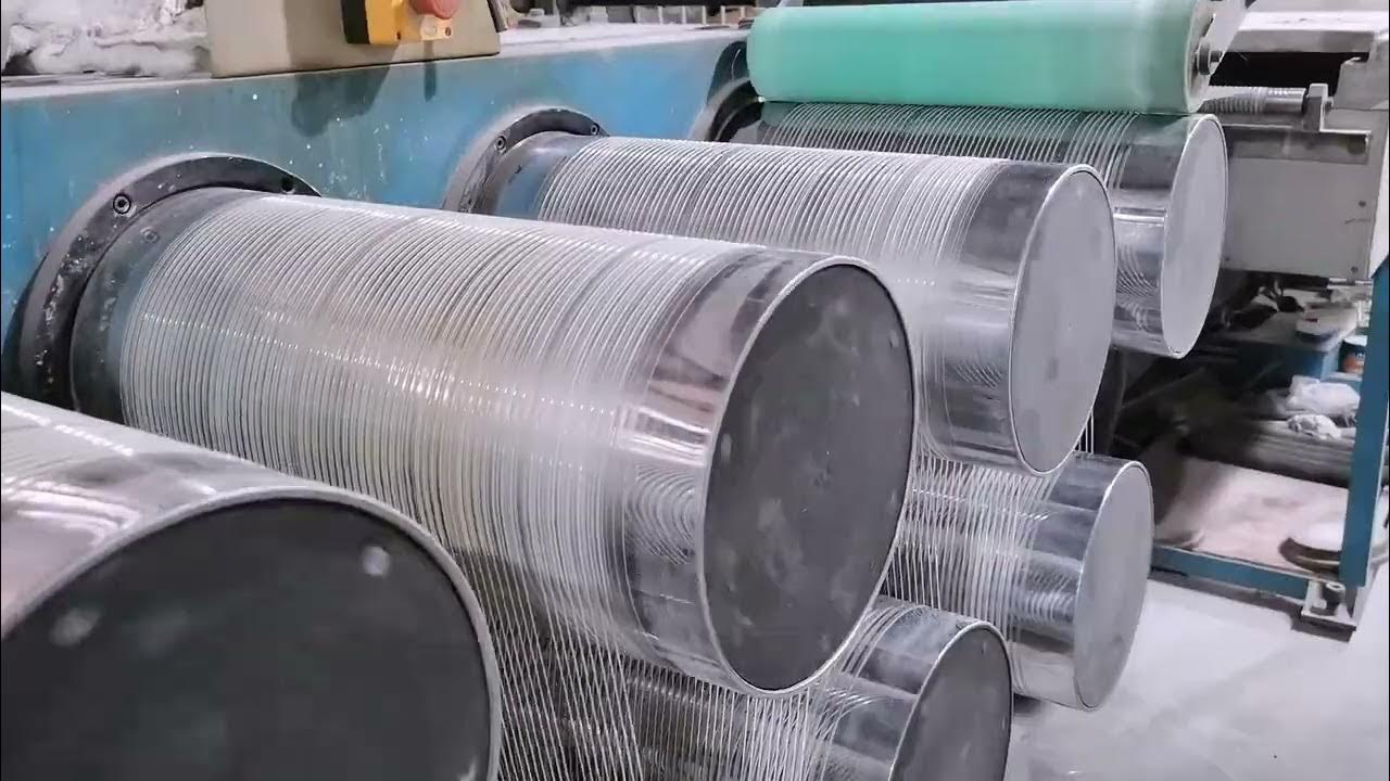 Monofilament production - YouTube