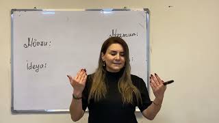 Bədii Əsərlərin Quruluşu Ədəbiyyat