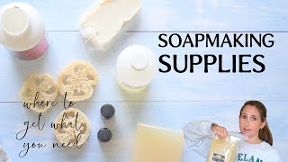 Soap Making Supplies (Best Sources + Tips!)