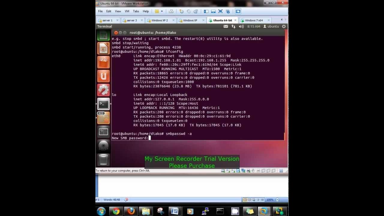 how to set up samba on ubuntu YouTube