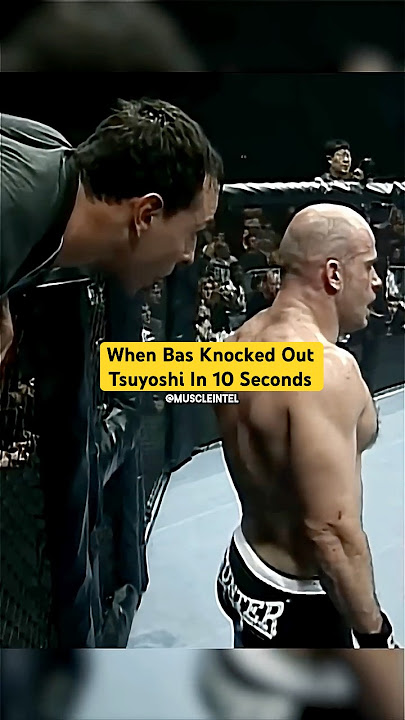 When Bas Rutten Knocked Out Tsuyoshi Kohsaka In 10 Seconds 😬🥊