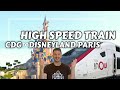 How To Travel From Paris Charles De Gaulle Airport To Disneyland Paris On The TGV Train 