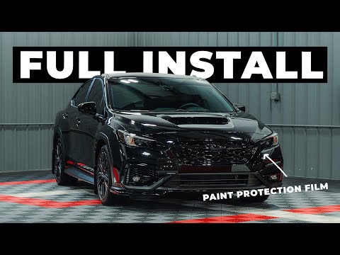 Ceramic Coating and Paint Protection Film – Full Install – 2023 Subaru WRX Premium