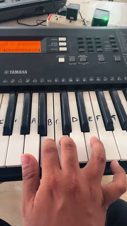 Sagar jaisi aankhon wali piano intro #kishoreki #easypianonotes #pianotutorial #pianolessons