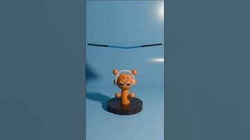 Incredibox Sprunki 3D Cloth Simulation : Orange 1🔥 #spurnki #blender #animation