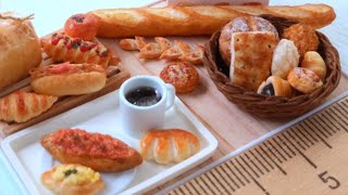 ミニチュアフード】ちょび子☆ミニチュアパンセット Miniature Food