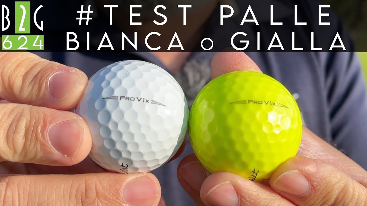 #GOLF PALLA BIANCA o GIALLA 