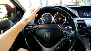 Ремонт рулевой электро рейки HONDA Accord 8 (CU) 2009. Диагностика после ремонта